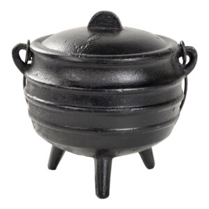 Black Cauldron With Lid