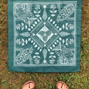 Green Woodland Bandana