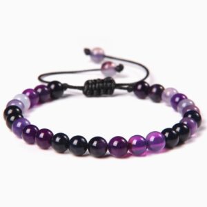 Natural Stone Hand Woven Bracelets