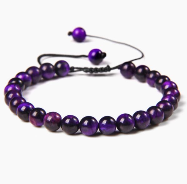 Natural Stone Hand Woven Bracelets - Image 3